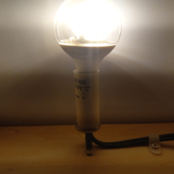 Happy Hour Tiki Electric Wood Box Sign - Picture 9 of 10